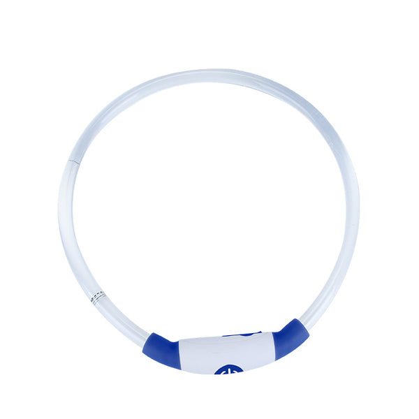 USB Wiederaufladbares LED-Hundehalsband – Leuchtendes Sicherheits-Halsband für Hunde, Sichtbar im Dunkeln