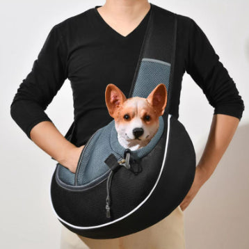 Tragetasche für Haustiere – Schultertasche für Hunde und Katzen, Ideal für Unterwegs