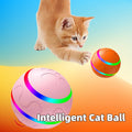 Intelligenter Selbstrotierender Katzenball – USB-Aufladbares Interaktives Katzenspielzeug mit Automatischer Rotation